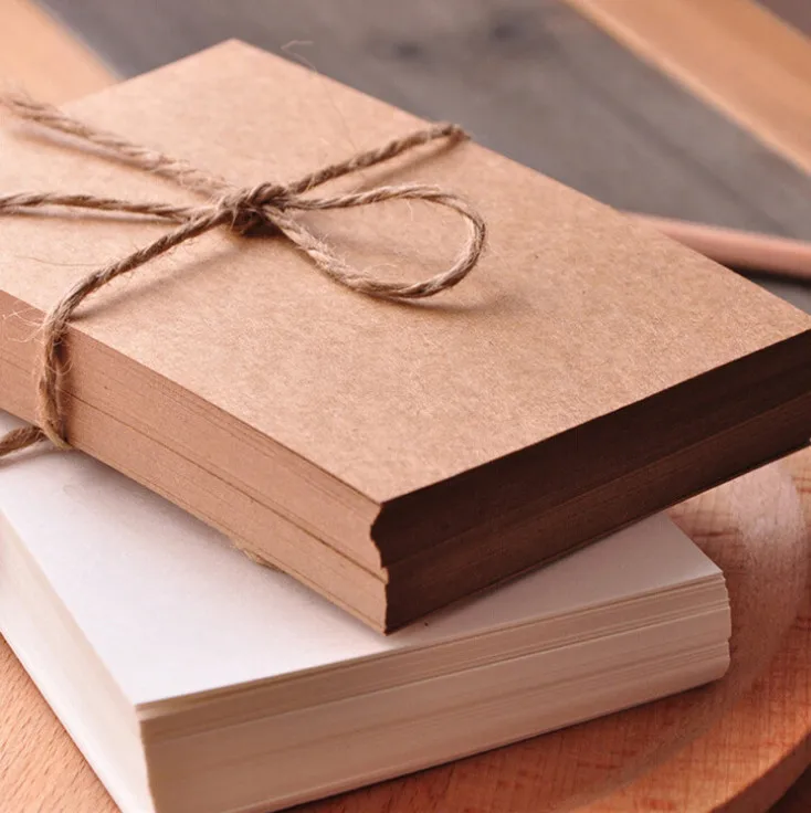 100pcs Blank Greeting Card Kraft Paper Postcard Vintage Blank Postcards DIY Hand Painted Graffiti Message Card
100pcs Blank Greeting Card Kraft Paper Postcard Vintage Blank Postcards DIY Hand Painted Graffiti Message Card
