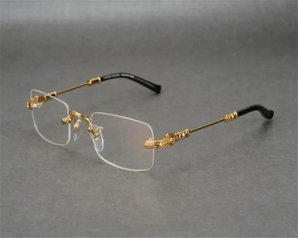 Business Unisex Design Retro Rimless Alloy Optical Eyeglasses Frame Gold Silver Myopia Hyperopia Brand Goggle Eyewear Spectacle
Business Unisex Design Retro Rimless Alloy Optical Eyeglasses Frame Gold Silver Myopia Hyperopia Brand Goggle Eyewear Spectacle
