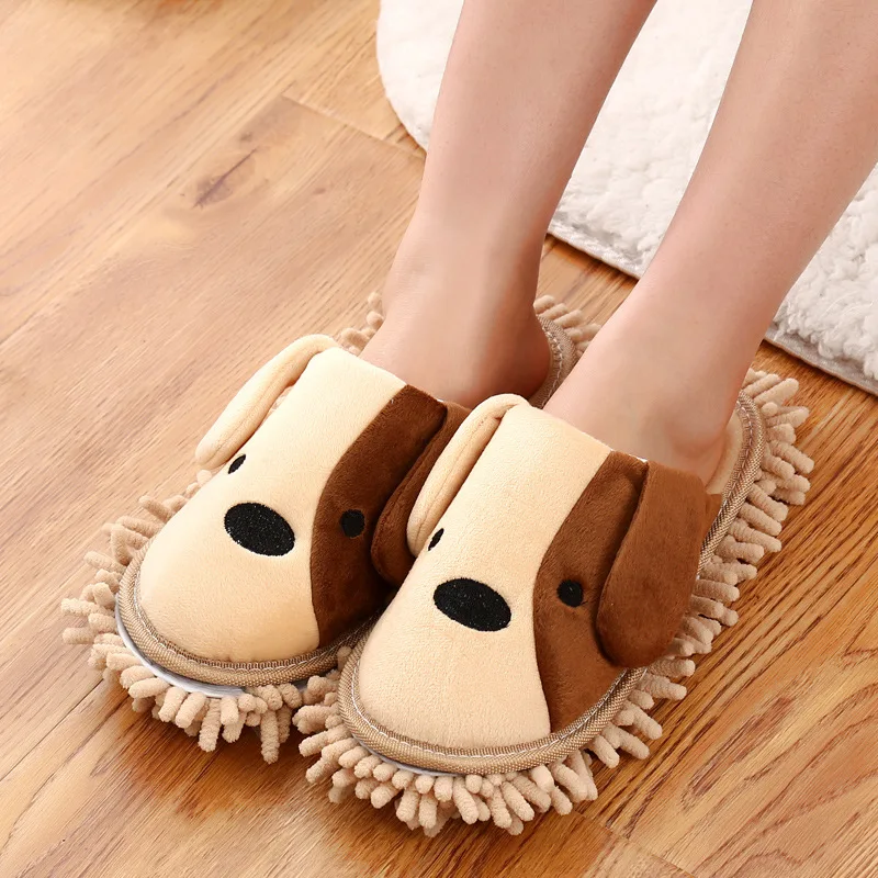 Multi-functional Lazy Slippers Cute Dog Pattern Couple Home Detachable Mopping Mute Walking Shoes Body Shaping Lose Weight Shoes
Multi-functional Lazy Slippers Cute Dog Pattern Couple Home Detachable Mopping Mute Walking Shoes Body Shaping Lose Weight Shoes