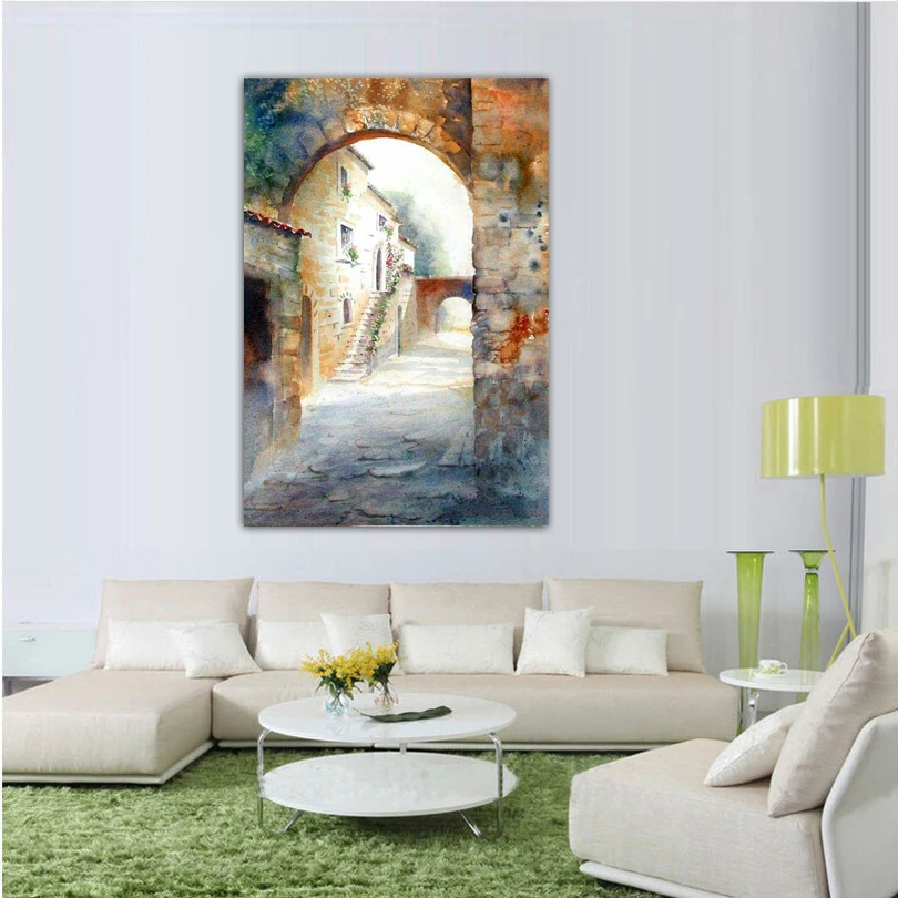 hand painted canvas oil painting
