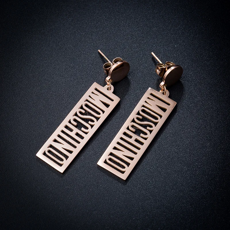 Titanium Steel Creative Dangle Earrings Jewelry Rose Gold Round Hanging Hollow English Letter Party Earrings For Women RN01232
Titanium Steel Creative Dangle Earrings Jewelry Rose Gold Round Hanging Hollow English Letter Party Earrings For Women RN01232