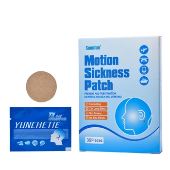 Sumifun 36Pieces/Box Anti Motion Sickness Patch Behind Ear 72 Hours Effect Chinese Herbal Of Health Care Medical Plaster K02201
Sumifun 36Pieces/Box Anti Motion Sickness Patch Behind Ear 72 Hours Effect Chinese Herbal Of Health Care Medical Plaster K02201