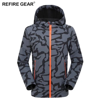 Refire Gear Winter Softshell Outdoor Jackets Mens Waterproof Windproof Coat Hiking Camping Trekking Climbing Jackets Men
Refire Gear Winter Softshell Outdoor Jackets Mens Waterproof Windproof Coat Hiking Camping Trekking Climbing Jackets Men