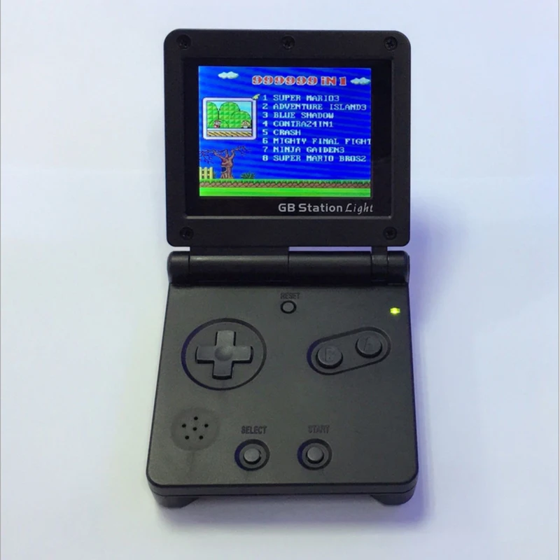 GB Station Light boy SP PVP Handheld Game Player 8-Bit Game Console with Bulit-in 142 Games Retro Style For Gaming
GB Station Light boy SP PVP Handheld Game Player 8-Bit Game Console with Bulit-in 142 Games Retro Style For Gaming