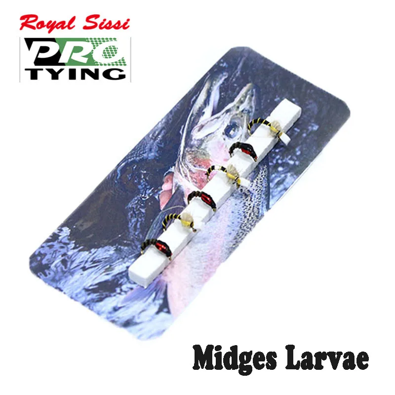 6pcs panfish fly fishing flies two styles assorted 14#Midges larvae& 16#mosquito larva emergers fly traffic quilled body buzzers
6pcs panfish fly fishing flies two styles assorted 14#Midges larvae& 16#mosquito larva emergers fly traffic quilled body buzzers