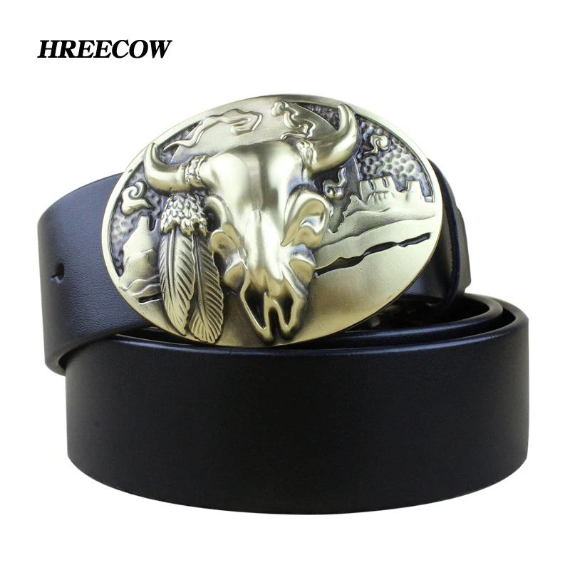 Top Cow genuine leather belts for men Sheepshead Smooth Copper buckle vintage Handcrafted mens belts ceinture homme
Top Cow genuine leather belts for men Sheepshead Smooth Copper buckle vintage Handcrafted mens belts ceinture homme
