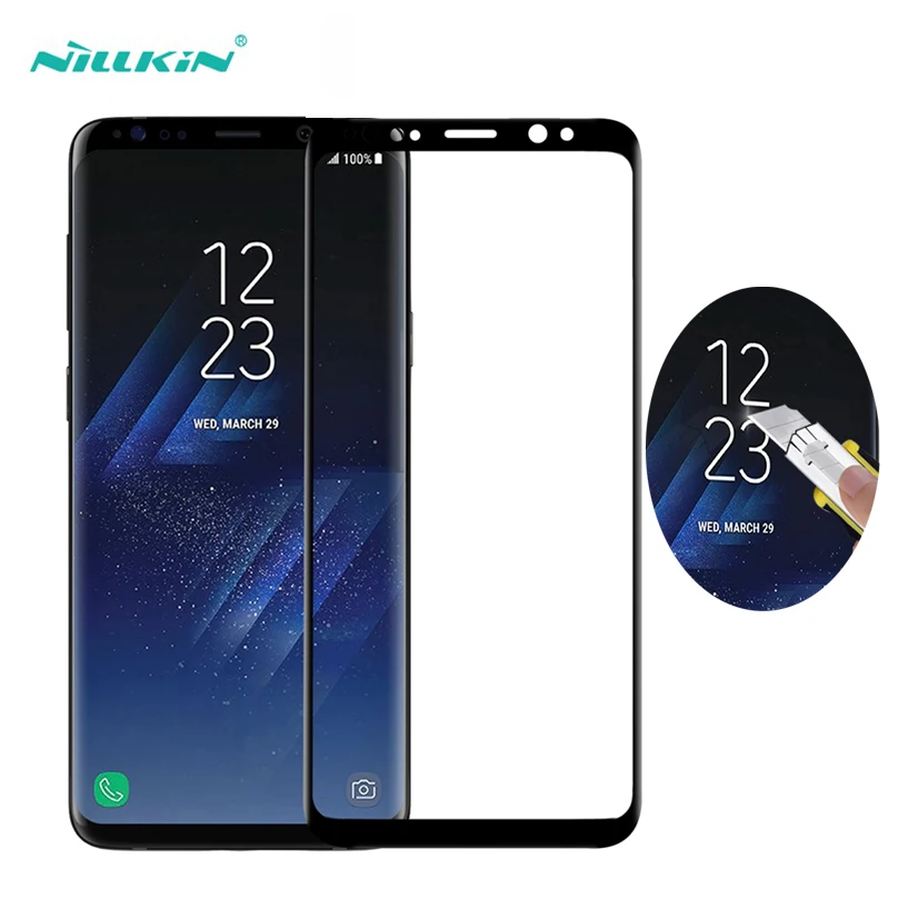 NILLKIN Amazing 3D CP+ MAX Full Coverage Nano Anti-Explosion 9H Tempered Glass Screen For Samsung Galaxy S9 / S9+ Plus Protector
NILLKIN Amazing 3D CP+ MAX Full Coverage Nano Anti-Explosion 9H Tempered Glass Screen For Samsung Galaxy S9 / S9+ Plus Protector