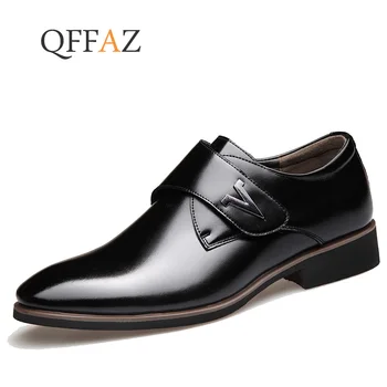 QFFAZ Men Dress Shoes Men Formal Shoes Leather Luxury Fashion Wedding Shoes Men Business Casual Oxford Shoes
QFFAZ Men Dress Shoes Men Formal Shoes Leather Luxury Fashion Wedding Shoes Men Business Casual Oxford Shoes