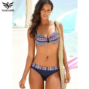 NAKIAEOI 2019 New Sexy Bandeau Brazilian Bikinis Women Swimsuits Push Up Swimwear Biquinis Retro Bathing Suits Swim Wear S~2XL
NAKIAEOI 2019 New Sexy Bandeau Brazilian Bikinis Women Swimsuits Push Up Swimwear Biquinis Retro Bathing Suits Swim Wear S~2XL