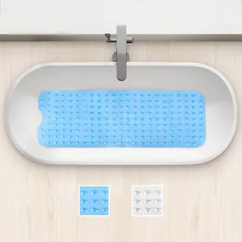 PVC Bathtub Mats Non-Slip Mildew Resistant Anti-Bacterial Extra Long Pebbled Shower Mat Blue 40*100cm
PVC Bathtub Mats Non-Slip Mildew Resistant Anti-Bacterial Extra Long Pebbled Shower Mat Blue 40*100cm