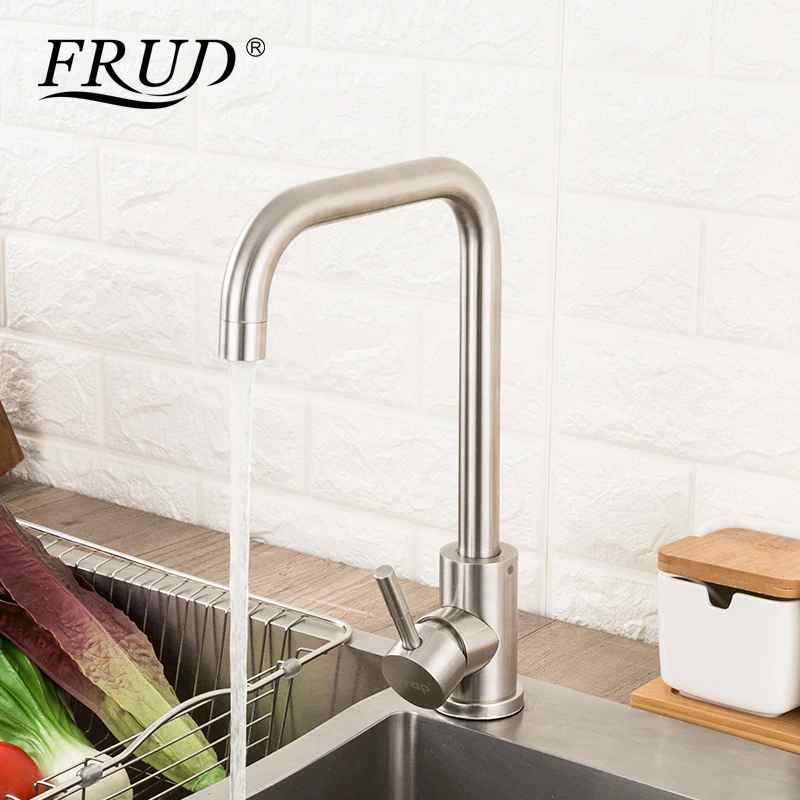 FRUD Kitchen Faucet Deck Mounted wall mounted cold water Universal rotatable Mixer taps kitchen faucet
FRUD Kitchen Faucet Deck Mounted wall mounted cold water Universal rotatable Mixer taps kitchen faucet