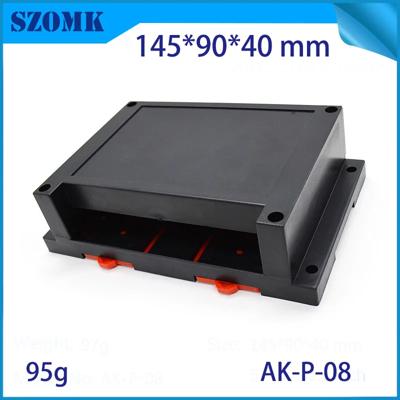 1 piece, 145*90*40mm diy electronic shell case abs control enclosure plastic housing project enclosure din rail box
1 piece, 145*90*40mm diy electronic shell case abs control enclosure plastic housing project enclosure din rail box