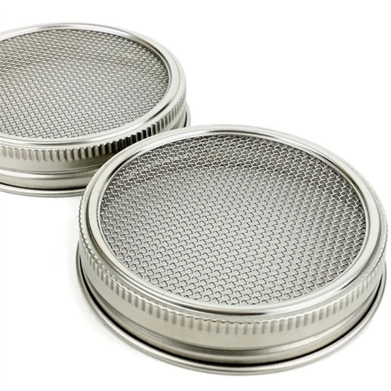 Kenley Seed Sprouter Kit - Sprouting Mason Jars with Stainless Steel Strainer Lids - Germinator Set to Grow Your Own Sprouts Alf
Kenley Seed Sprouter Kit - Sprouting Mason Jars with Stainless Steel Strainer Lids - Germinator Set to Grow Your Own Sprouts Alf