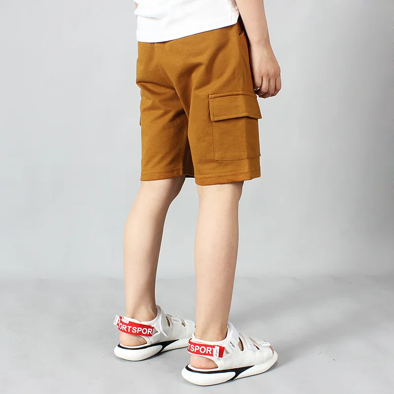 Boys' Casual High-Cotton Shorts