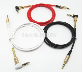 500pcs Audio Cable 90 Degree Right Angle 1m 3ft 3.5mm Stereo AUX Auxiliary Car Extension Wire accessory Bundles for Mobile phone
500pcs Audio Cable 90 Degree Right Angle 1m 3ft 3.5mm Stereo AUX Auxiliary Car Extension Wire accessory Bundles for Mobile phone