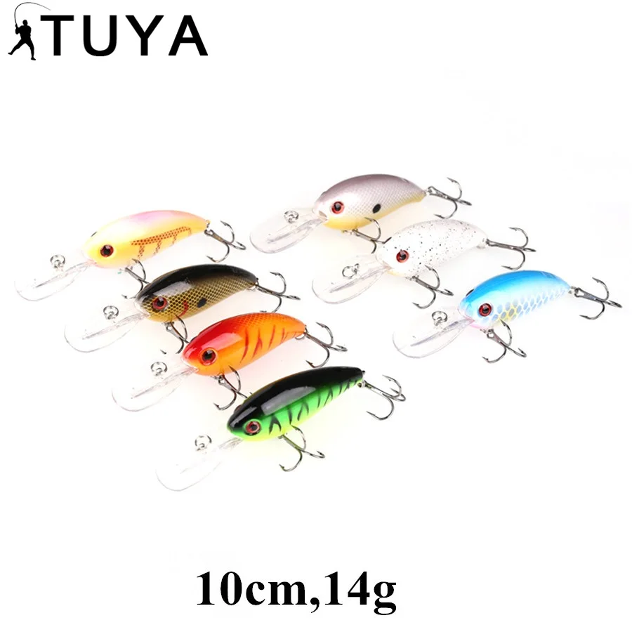 TUYA 7pcs/set Crankbait Big Wobblers Fishing Lure Trolling Minnow Artificial Bait Hard Bait Bionic Fish Crank bait 10cm 14g
TUYA 7pcs/set Crankbait Big Wobblers Fishing Lure Trolling Minnow Artificial Bait Hard Bait Bionic Fish Crank bait 10cm 14g
