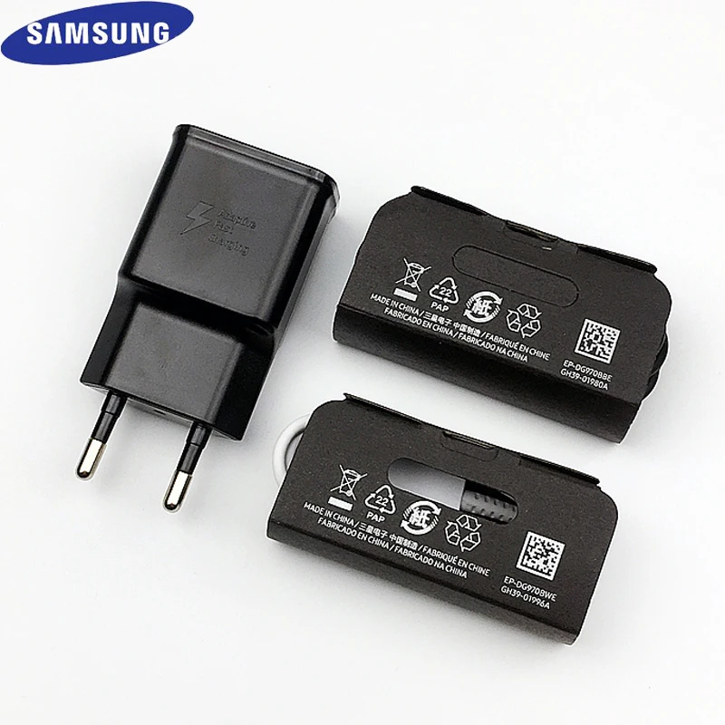 Samsung S10 Fast Charger Original EU 9V1.67A Charge adapter USB C Data Cable For Samsung galaxy S10 Plus E S8 s9 Plus Note 8 9A
Samsung S10 Fast Charger Original EU 9V1.67A Charge adapter USB C Data Cable For Samsung galaxy S10 Plus E S8 s9 Plus Note 8 9A