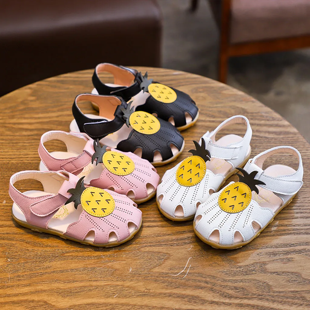 Baby Girl Sandals Pineapple Hook & Loop Shoes Not open toe Summer Princess Shoes Toddler Kids Baby Girls Sandals Sandale summer
Baby Girl Sandals Pineapple Hook & Loop Shoes Not open toe Summer Princess Shoes Toddler Kids Baby Girls Sandals Sandale summer