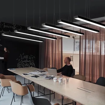 Can be stitching LED right angle chandelier long bar lights office chandelier lighting simple modern aluminum fluorescent
Can be stitching LED right angle chandelier long bar lights office chandelier lighting simple modern aluminum fluorescent