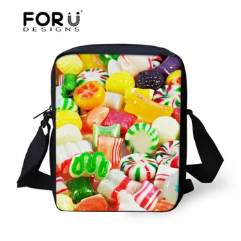 FORUDESIGNS Colorful Sweet Candy Mini Schoolbag with a Silt Pocket for Boys and Girls, Protable Crossbody Purses Petit Cartable
FORUDESIGNS Colorful Sweet Candy Mini Schoolbag with a Silt Pocket for Boys and Girls, Protable Crossbody Purses Petit Cartable
