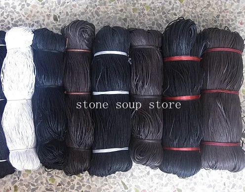 20-100meters Waxed Cotton Cord Braided Rope Beading 1-2.5mm white/black Jewelry Accessories DIY Making Bead Necklace Bracelet
20-100meters Waxed Cotton Cord Braided Rope Beading 1-2.5mm white/black Jewelry Accessories DIY Making Bead Necklace Bracelet