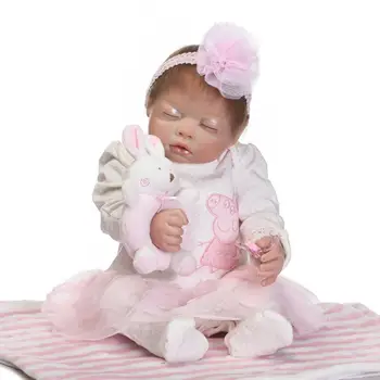 NPK Real dolls 50cm Full silicone body reborn baby dolls lifelike girl fake baby child bonecas 20inch baby reborn dolls for sale
NPK Real dolls 50cm Full silicone body reborn baby dolls lifelike girl fake baby child bonecas 20inch baby reborn dolls for sale