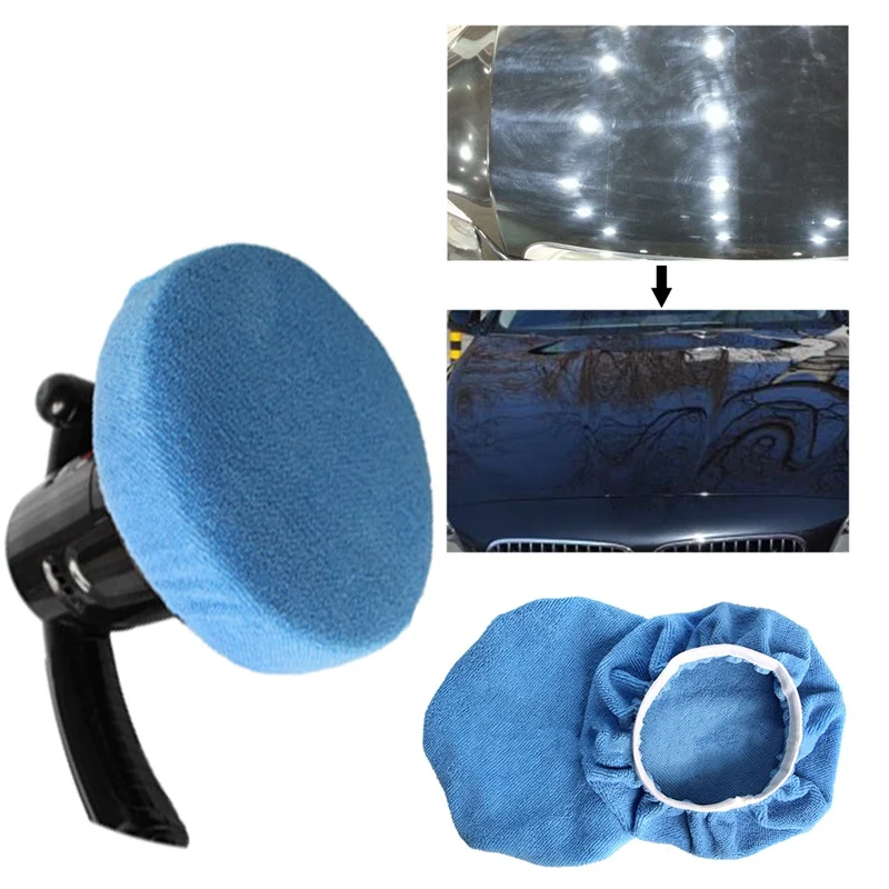 1Pc Car Polisher Pad Bonnet Soft Microfiber Polishing Bonnet Buffing Pad Cover for Car Paint Care Waxing Polishing
1Pc Car Polisher Pad Bonnet Soft Microfiber Polishing Bonnet Buffing Pad Cover for Car Paint Care Waxing Polishing