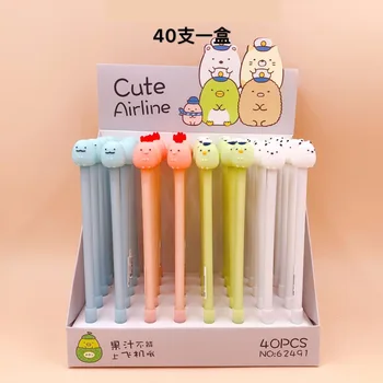 40pcs/lot creative Corner creature animal Japanese cartoon silicone gel pen water ink pen school office stationery gift prize
40pcs/lot creative Corner creature animal Japanese cartoon silicone gel pen water ink pen school office stationery gift prize