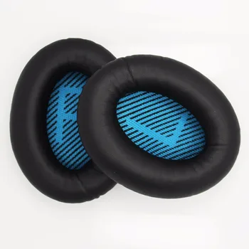 Replacement Ear Pad Cushions For Bose QuietComfort 25 QC25 QC2 QC15 QC35 SoundTrue AE2 AE2i AE2w Headphone (Black with Blue)
Replacement Ear Pad Cushions For Bose QuietComfort 25 QC25 QC2 QC15 QC35 SoundTrue AE2 AE2i AE2w Headphone (Black with Blue)