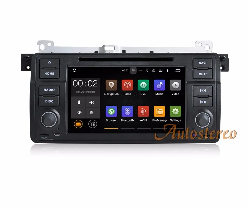 7 inch Android 5.1 Cortex A9 Car GPS DVD Player head unit For BMW 3 Series E46 1998-2005 M3 1998-2005
7 inch Android 5.1 Cortex A9 Car GPS DVD Player head unit For BMW 3 Series E46 1998-2005 M3 1998-2005
