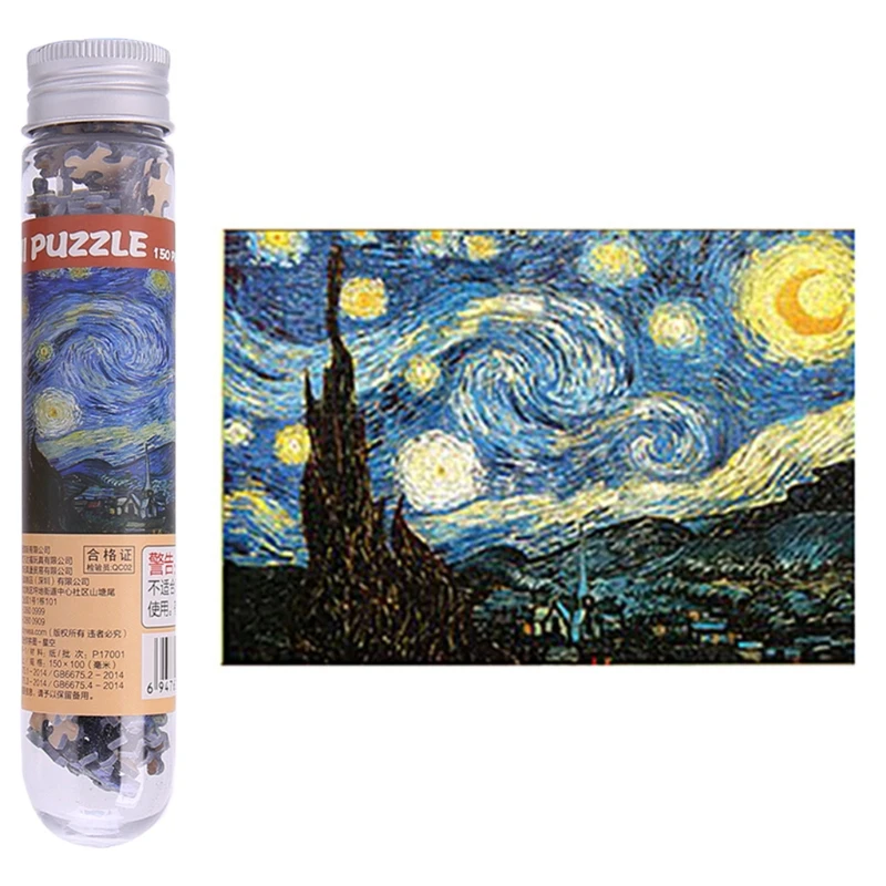 150Pcs Mini Tube 3D Jigsaw Puzzle Educational Toy Painting Learning Kids Gift W15
150Pcs Mini Tube 3D Jigsaw Puzzle Educational Toy Painting Learning Kids Gift W15