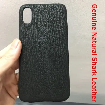 Full edge protect For iPhone XS 5.8'' Durable Real Natural Genuine Shark Skin Leather Phone Case For iPhoneX Luxury back cover
Full edge protect For iPhone XS 5.8'' Durable Real Natural Genuine Shark Skin Leather Phone Case For iPhoneX Luxury back cover