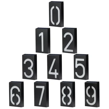 Solar Power 6 LED Light Sign House Hotel Door Address Plaque Number Digits Plate DAG-ship
Solar Power 6 LED Light Sign House Hotel Door Address Plaque Number Digits Plate DAG-ship