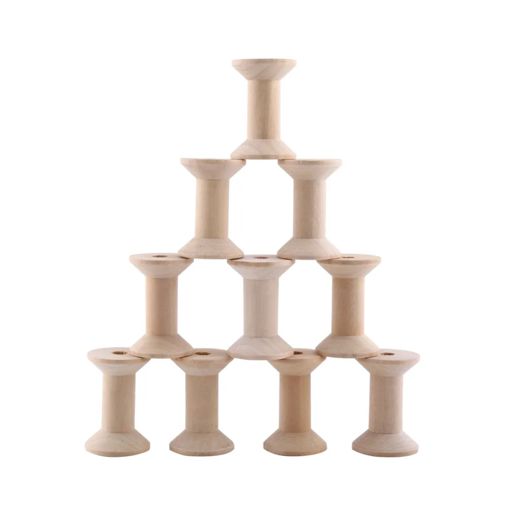 10pcs Empty Wooden Bobbins Spools Thread Sewing Machine Crafts Wire Natural Color Needlework Sewing Accessories
10pcs Empty Wooden Bobbins Spools Thread Sewing Machine Crafts Wire Natural Color Needlework Sewing Accessories