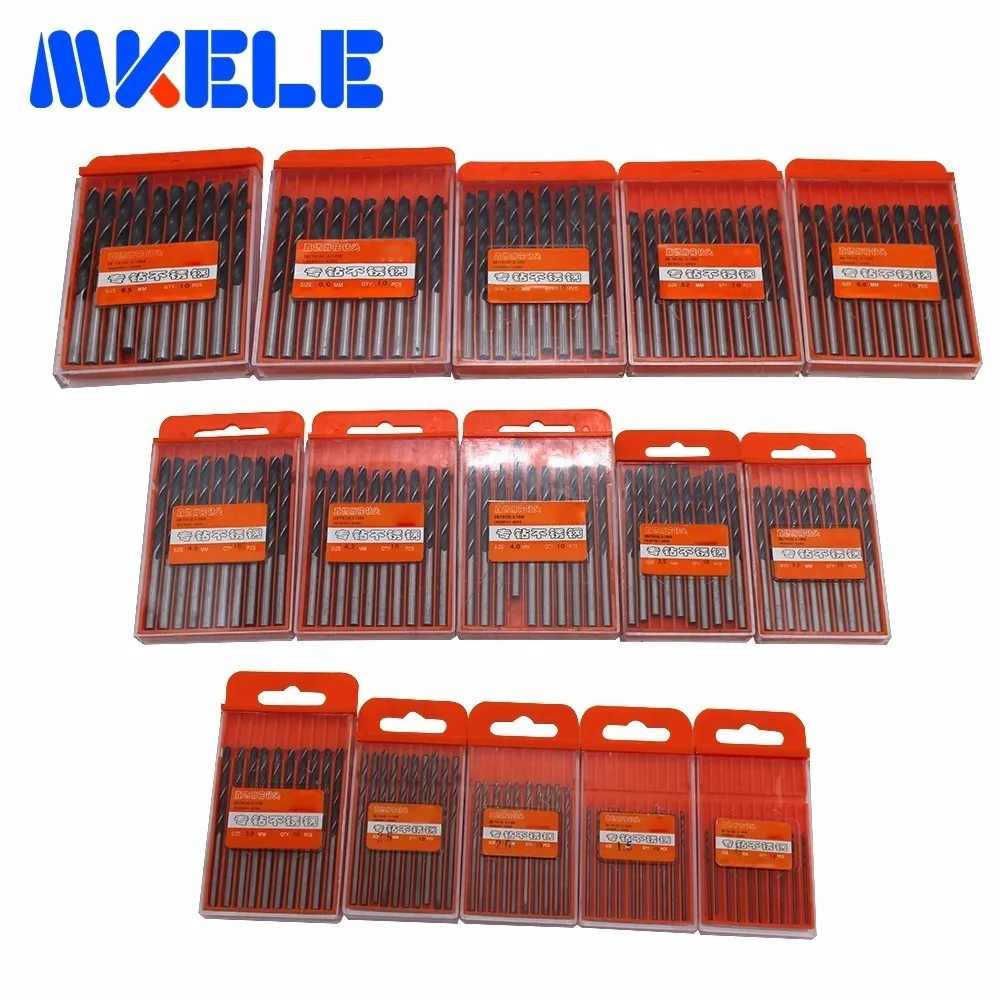 10pcs/box Mini Twist Drill HSS/high-speed Steel Woodworking Drill Tools Chisel Set 1/1.5/2/2.5/3/3.2/3.5/4/4.2/4.5/5/5.2/5.5/6mm
10pcs/box Mini Twist Drill HSS/high-speed Steel Woodworking Drill Tools Chisel Set 1/1.5/2/2.5/3/3.2/3.5/4/4.2/4.5/5/5.2/5.5/6mm