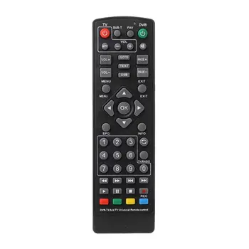 

Black Universal Wireless Remote Control Controller Replacement for DVB-T2 Smart Television STB HDTV Smart Set Top TV Box