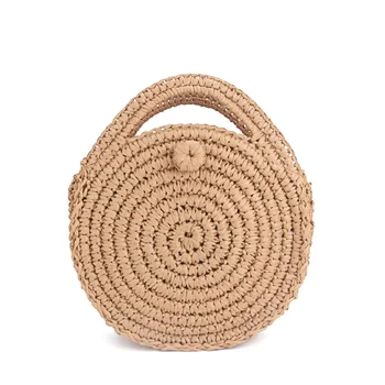 Round Straw Beach Bag Summer mini Vintage Handmade Crossbody Leather Bag Girls Circle Rattan bag Small Bohemian Shoulder bag
Round Straw Beach Bag Summer mini Vintage Handmade Crossbody Leather Bag Girls Circle Rattan bag Small Bohemian Shoulder bag