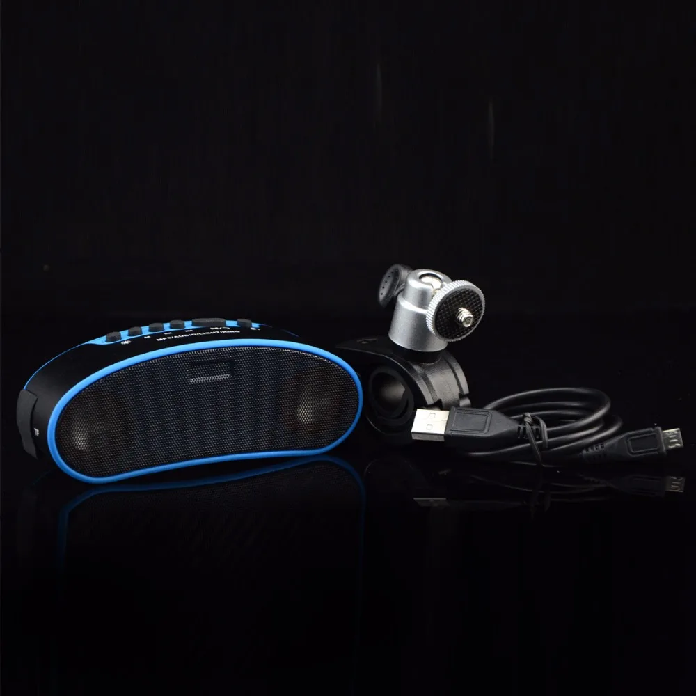 CHICLITS Bike Bluetooth Speaker Outdoor Bicycle Audio With Led Light Lamp B6 Professional IPX4 Waterproof Support FM TF Card
CHICLITS Bike Bluetooth Speaker Outdoor Bicycle Audio With Led Light Lamp B6 Professional IPX4 Waterproof Support FM TF Card