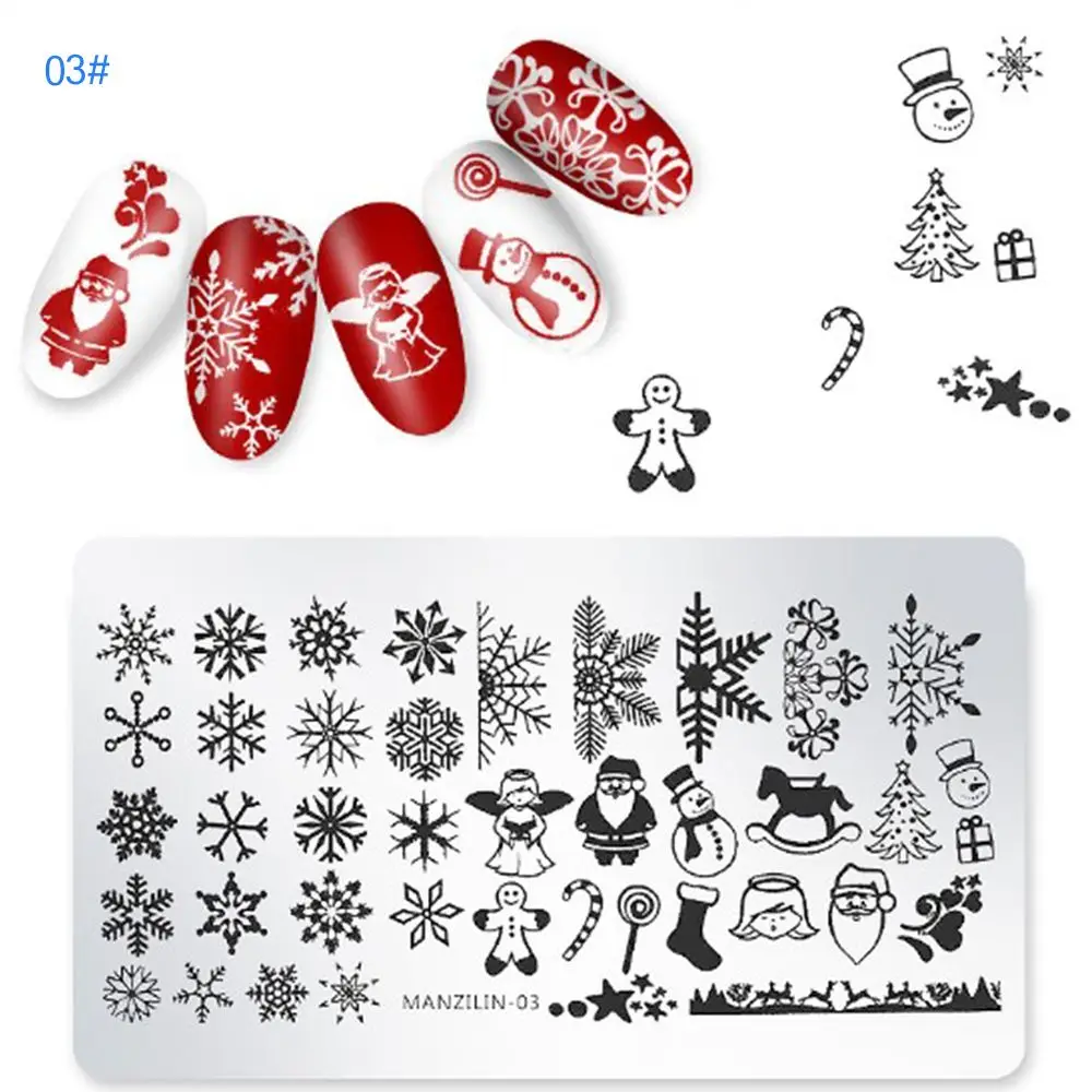 1 Sheet Nail Stamping Plate Lace Flower Christmas Design Nail Template Manicure Nial Art Stencil Stamping Tools
1 Sheet Nail Stamping Plate Lace Flower Christmas Design Nail Template Manicure Nial Art Stencil Stamping Tools