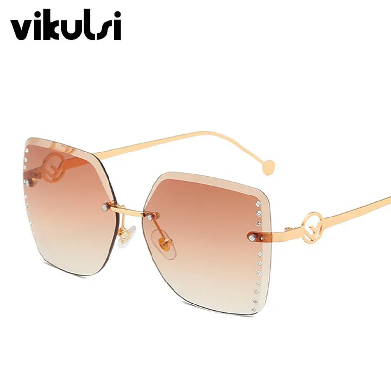 Retro Rimless Square Sunglasses Female Brand Designer Rhinestone Sunglasses Women Men Fashion Shades Point Outdoor Eyewear 2019 
Retro Rimless Square Sunglasses Female Brand Designer Rhinestone Sunglasses Women Men Fashion Shades Point Outdoor Eyewear 2019