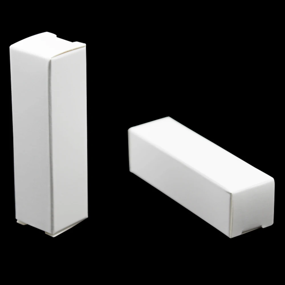 2*2*8.5cm 200Pcs/ Lot Compact Kraft Paper White Pack Boxes 0.78"x0.78"x3.34" For Party Cosmetics Lipstick Mini Collapsible Box
2*2*8.5cm 200Pcs/ Lot Compact Kraft Paper White Pack Boxes 0.78"x0.78"x3.34" For Party Cosmetics Lipstick Mini Collapsible Box