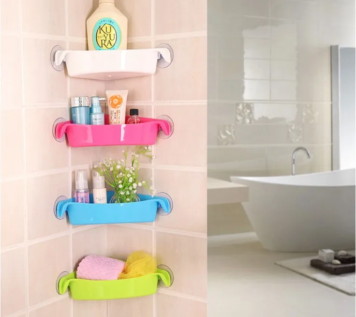 Bathroom Double Suction Cup Corner Storage Rack Shelf Wall Type Triangular Corner Shelf Soap Shampoo Display Rack
Bathroom Double Suction Cup Corner Storage Rack Shelf Wall Type Triangular Corner Shelf Soap Shampoo Display Rack