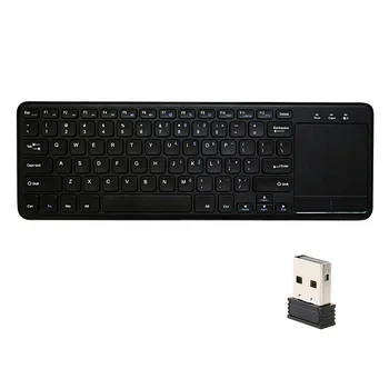 New 2.4G Wireless Keyboard Touch Panel with Multi-touch Keyboard with USB Receiver Powered By 2xAAA Batteries (not included)
New 2.4G Wireless Keyboard Touch Panel with Multi-touch Keyboard with USB Receiver Powered By 2xAAA Batteries (not included)