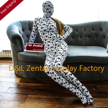 Free Shipping DHL Cute Dalmatian Dog Print Zentai Full Body Zentai Suit Animal Lycra Spandex Halloween Zentai Costume LCDG101
Free Shipping DHL Cute Dalmatian Dog Print Zentai Full Body Zentai Suit Animal Lycra Spandex Halloween Zentai Costume LCDG101