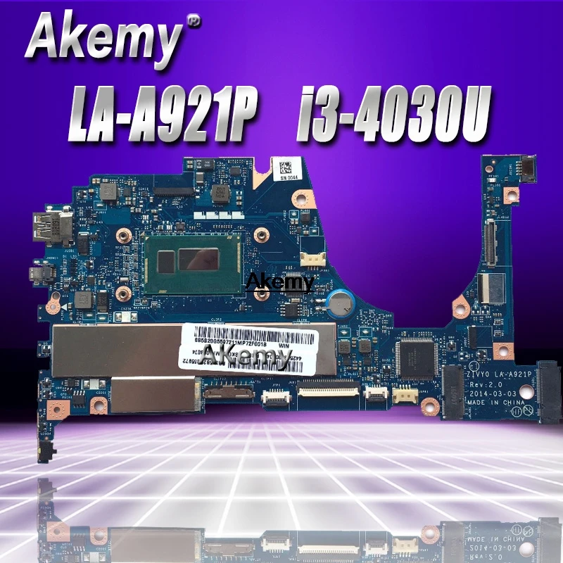 Lenovo YOGA 2 13 Laptop Motherboard FRU 5B20G19207 LA-A921P with i3-4010U 1.70GHz CPU 4GB RAM original mothebroard
Lenovo YOGA 2 13 Laptop Motherboard FRU 5B20G19207 LA-A921P with i3-4010U 1.70GHz CPU 4GB RAM original mothebroard