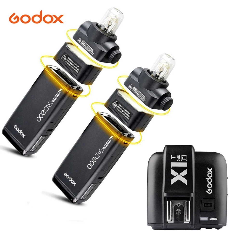 Godox Pocket Outdoor Flash AD200 Convertible cap 2.4G Wireless 200WS TTL HSS 1/8000s sync+X1T-F For Fuji X-Pro2,X-T20,X-T2,X-T1,
Godox Pocket Outdoor Flash AD200 Convertible cap 2.4G Wireless 200WS TTL HSS 1/8000s sync+X1T-F For Fuji X-Pro2,X-T20,X-T2,X-T1,