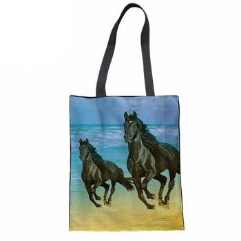 Women Handbags Casual Top-handle Bags 3D Horse Printing Female Beach Bag for Girls Book Bag Shopper Bag Bolsa Feminina
Women Handbags Casual Top-handle Bags 3D Horse Printing Female Beach Bag for Girls Book Bag Shopper Bag Bolsa Feminina