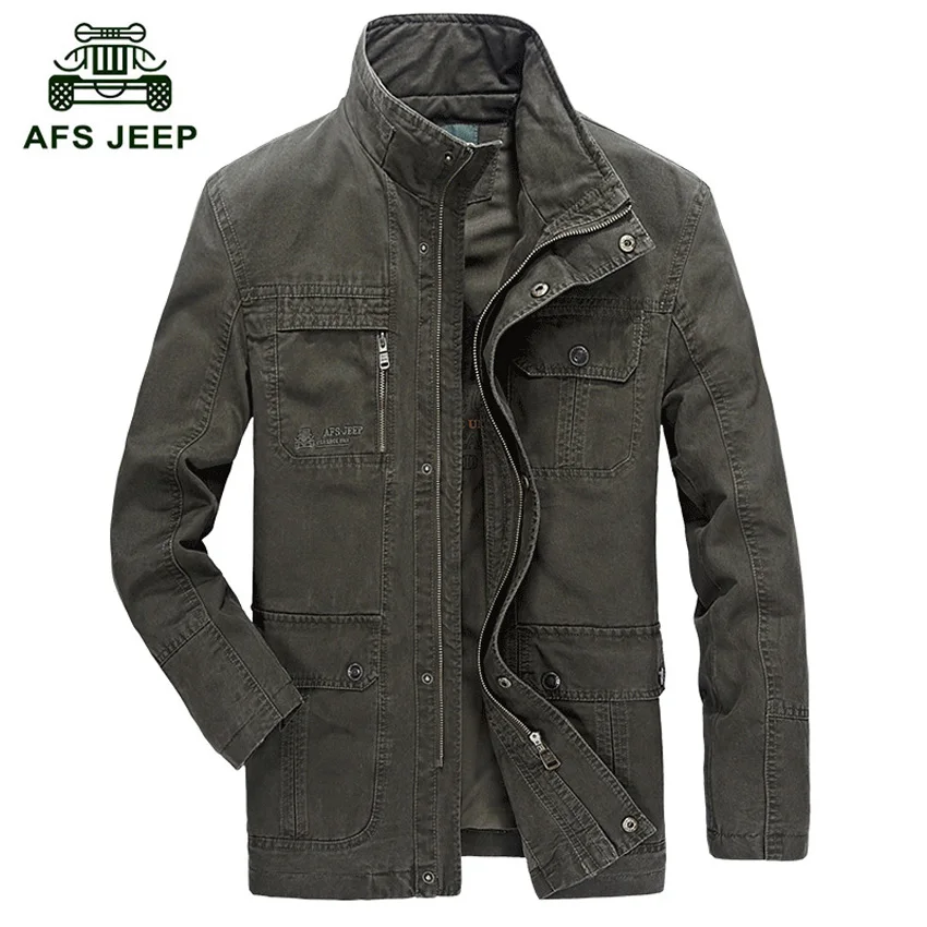 AFS JEEP Brand Military Flight Jackets Men Cotton Autumn Winter Bomber Jacket Plus Size 4XL Jaqueta masculina chaquetas hombre
AFS JEEP Brand Military Flight Jackets Men Cotton Autumn Winter Bomber Jacket Plus Size 4XL Jaqueta masculina chaquetas hombre