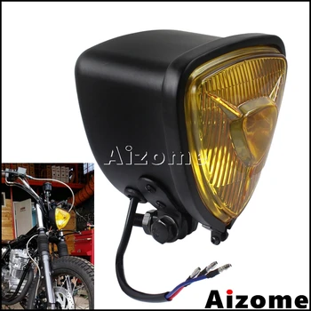 Motorcycles H4 Headlight For Harley Cafe Racer Custom Chopper Cruiser Vintage Triangle Headlight 55/60W Head Lamp
Motorcycles H4 Headlight For Harley Cafe Racer Custom Chopper Cruiser Vintage Triangle Headlight 55/60W Head Lamp