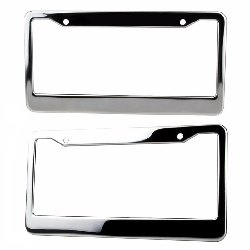 2Pcs/set Silver Stainless Steel Metal License Plate Frame Tag Cover Screw Caps 2017 New Style
2Pcs/set Silver Stainless Steel Metal License Plate Frame Tag Cover Screw Caps 2017 New Style